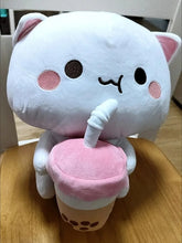 Load image into Gallery viewer, Peach Cat Plush Doll 30cm