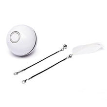Load image into Gallery viewer, Colorful Smart Interactive Cat Toy with LED Light 360 Degree Self Rotating Ball
