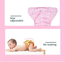 Load image into Gallery viewer, Eco-Friendly Baby Cloth Diaper 4Pcs/Set