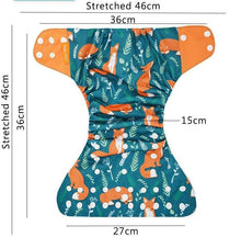 Load image into Gallery viewer, Eco-Friendly Baby Cloth Diaper 4Pcs/Set
