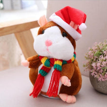 Load image into Gallery viewer, Christmas Version Talking Hamster Toy