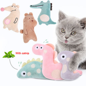 Plush Cat Toy With Catnip