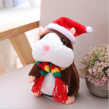 Load image into Gallery viewer, Christmas Version Talking Hamster Toy
