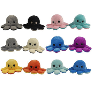 Cute Octopus Plush with Expressions